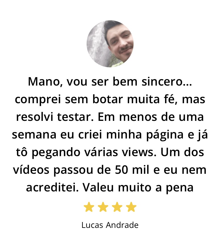 Depoimento de Lucas Andrade