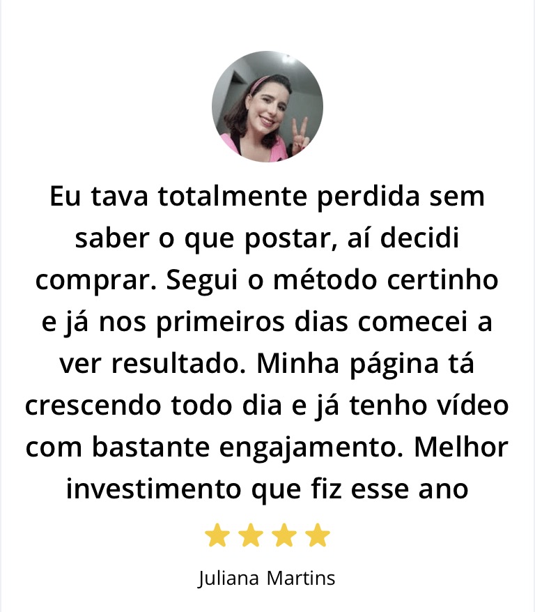 Depoimento de Juliana Martins